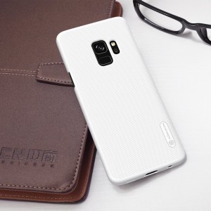 Nillkin Super Frosted Shield tok kijelző védővel Samsung S9 G960 fehér színben