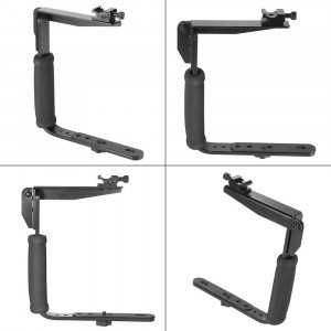 U alakú markolat, rig 1/4-es és vakupapucs adapterrel-2