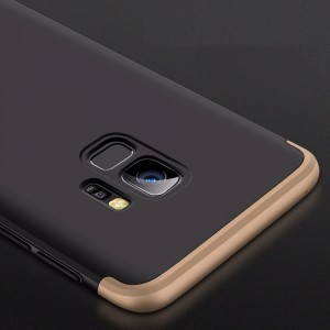 360 Több részes tok Samsung S9 G960 fekete/arany színben