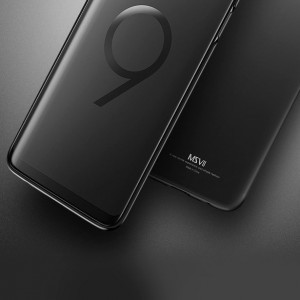 MSVII Simple ultra vékony PC tok Samsung Galaxy S9 G960 fekete színben