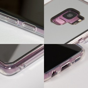 Ringke selfie tükrös tok Samsung S9 G960 ezüst színben