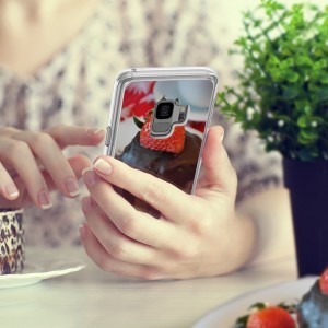 Ringke selfie tükrös tok Samsung S9 G960 ezüst színben