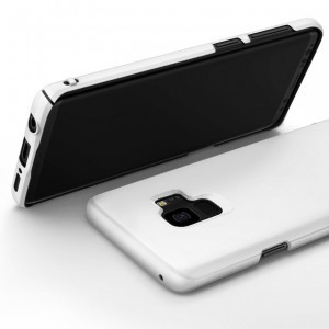Ringke Slim Ultravékony PC tok Samsung S9 G960 fekete színben