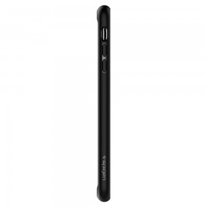 iPhone XS Max Spigen Ultra hibrid tok, PC borítással TPU vázzal fekete