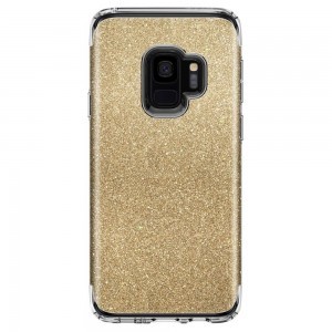 Spigen Vékony Glitteres tok Samsung S9 arany