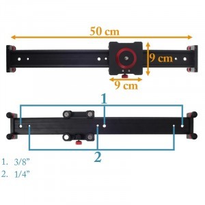 Alumínium slider 50cm-2