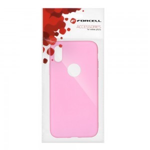 Forcell Soft szilikon tok Huawei Mate 20 Lite pink színben