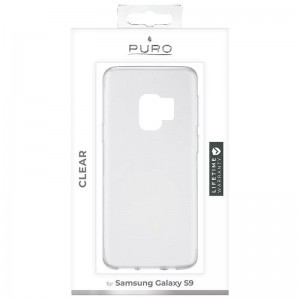 PURO Clear tok Samsung S9 G960 áttetsző