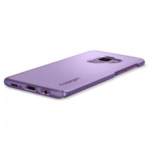 Spigen Thin Fit ultravékony tok Samsung S9 G960 orgona lila színben