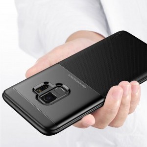 IPAKY Shield tok Samsung S9 G960 fekete színben