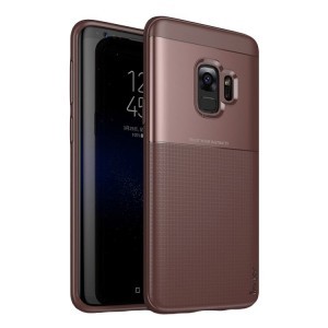IPAKY Shield tok Samsung S9 G960 barna színben