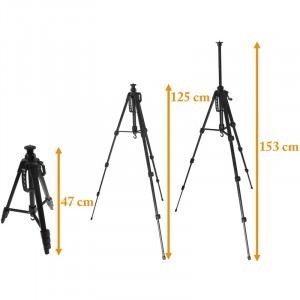 W575 tripod, fotós állvány fej nélkül-3