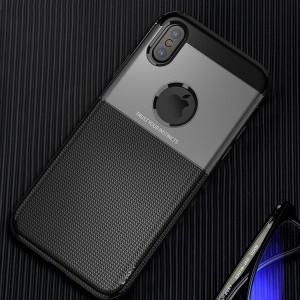 IPAKY Shield tok iPhone X/Xs fekete színben