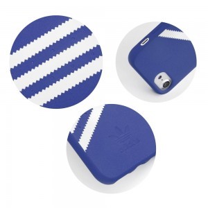 Adidas Originals Moulded bőr tok iPhone X/Xs kék színben