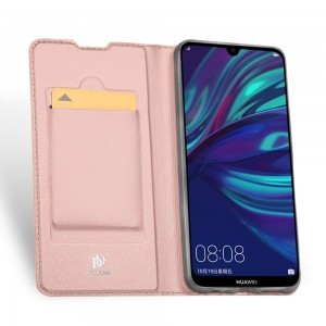 DUXDUCIS SKINPRO Huawei P Smart 2019 rozé arany flip tok