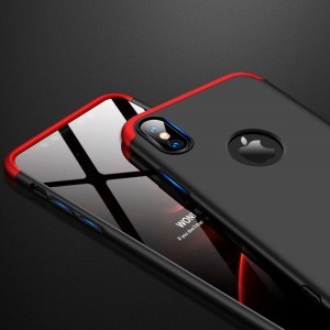 360 tok iPhone Xs Max fekete/piros