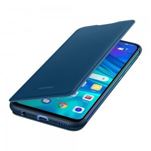 Huawei Wallet Cover Bookcase gyári kék flip tok Huawei P Smart 2019 telefonhoz