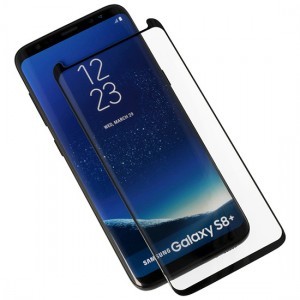 Samsung S9+ Plus 9H kijelzővédő üvegfólia 5D tokbarát