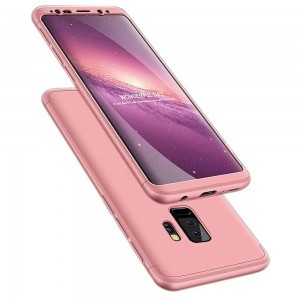 Samsung S9 Plus GKK 360 Több részes tok pink