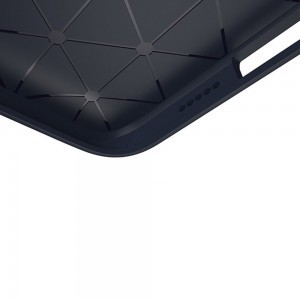 Szénszál mintájú TPU tok Samsung S9 Plus fekete színben