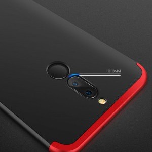 360 Több részes tok Huawei Mate 10 Lite fekete/piros