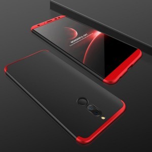 360 Több részes tok Huawei Mate 10 Lite fekete/piros