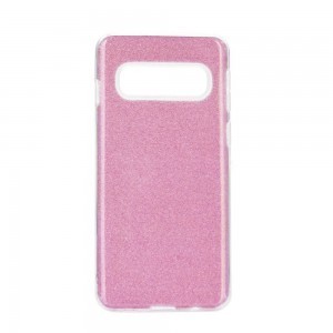 Forcell flitteres tok Samsung S10 pink