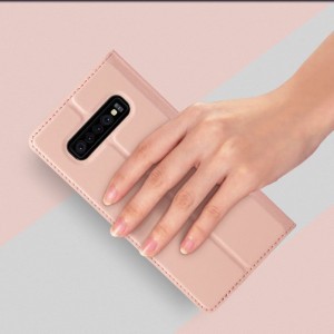 Dux Ducis Skin Pro fliptok Samsung S10 pink