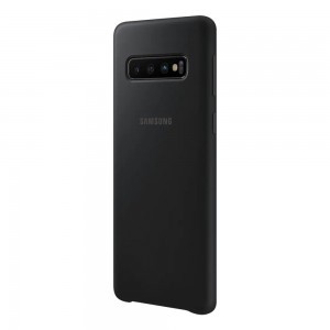 Samsung flexibilis szilikon tok Samsung S10 fekete