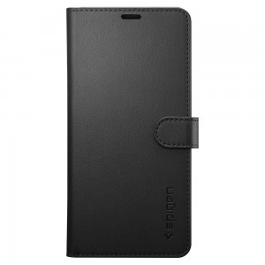 Huawei P30 Pro Spigen Wallet S flip tok fekete színben