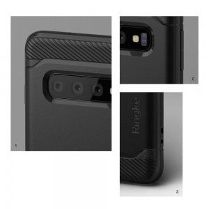 Ringke Onyx TPU tok Samsung S10 fekete színben