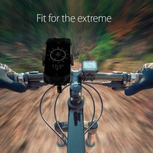 Spigen A250 kormányon rögzíthető biciklis telefontartó fekete