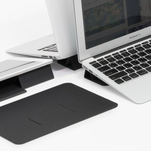 Ringke Folding Stand összecsukható laptop tartó és egérpad fekete