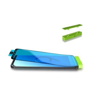 3D Edge nano flexi hybrid üvegfólia kerettel Samsung S10 áttetsző