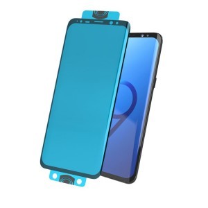 3D Edge nano flexi hybrid üvegfólia kerettel Samsung S10 Plus áttetsző