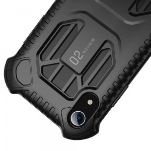 Baseus Cold fokozott védelmet biztosító tok szellőző nyílásokkal iPhone XR fekete
