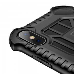 iPhone XS MAX Baseus Cold fokozott védelmet biztosító tok szellőző nyílásokkal fekete