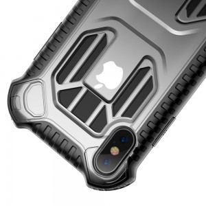 iPhone XS MAX tok Baseus Cold fokozott védelmet biztosító szellőző nyílásokkal áttetsző