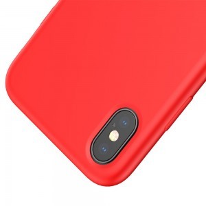 Baseus LSR szilikon tok iPhone X/XS piros