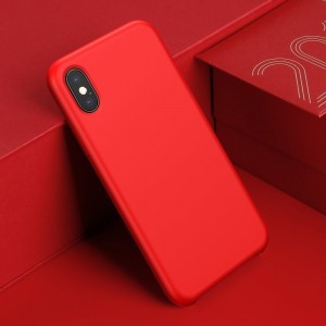 Baseus LSR szilikon tok iPhone X/XS piros