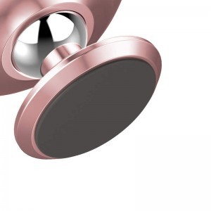 Baseus Small Ears Series univerzális mágneses autós telefontartó pink