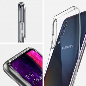 Samsung A50 Spigen Liquid Crystal áttetsző tok