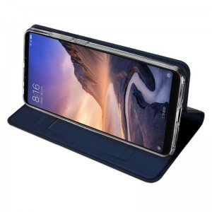 Samsung A70 Dux Ducis Skin Pro fliptok kék