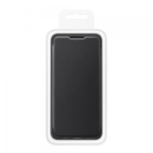 Huawei Wallet Cover Bookcase gyári fekete flip tok Huawei P30 Lite fekete