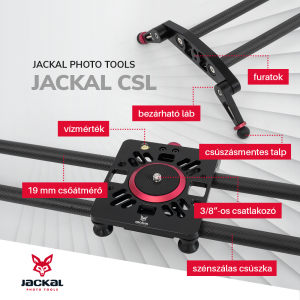 Jackal CSL karbon slider - 80cm-2