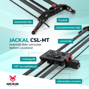 Jackal CSL-MT motorizált karbon slider-7