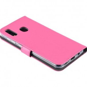 Fliptok Samsung A20 pink színben