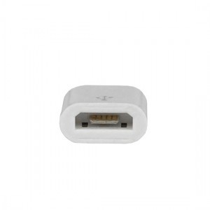 Micro USB - Lightning adapter fehér