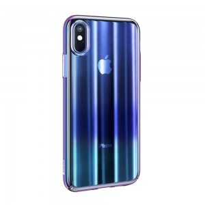 Baseus Aurora Ombre tok iPhone XR kék