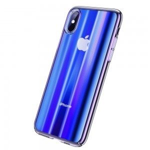 Baseus Aurora Ombre tok iPhone XR kék